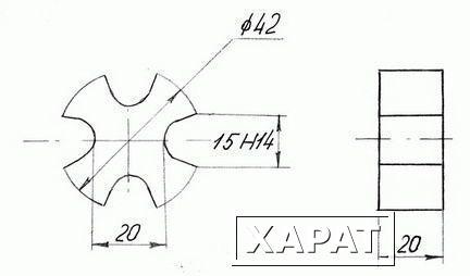 Фото Д218.00.17 (2Д100.32.032) амортизатор корпуса муфты