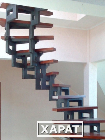 Фото Проектирование, изготовление, монтаж лестниц из металла