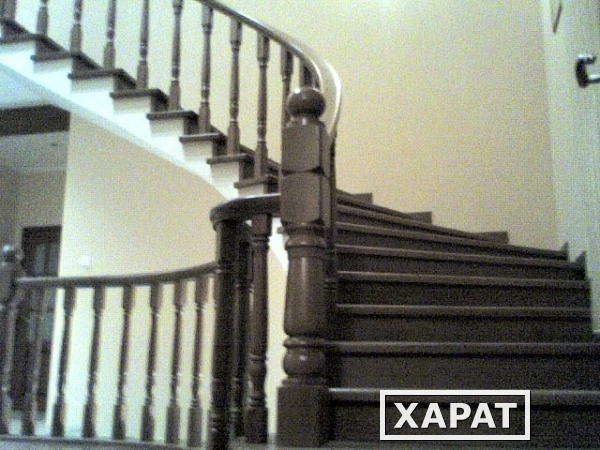 Фото Деревянные лестницы под заказ