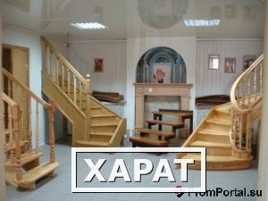 Фото Деревянные лестницы, двери, арки, дукор. Саратов