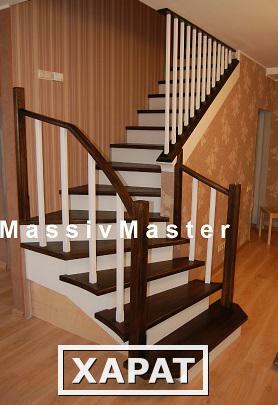Фото Производство деревянных лестниц