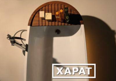 Фото Kerasan Aquatech 375101 Деревянная полка-решетка на ванну | интернет-магазин сантехники Santehmag.ru