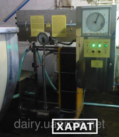 Фото Пастеризатор молока инфракрасный 3 т/ч для производства сыра, сливок, пакетирования УЗМ-3,0