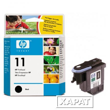 Фото Головка печатающая для плоттера HP (C4810A) Designjet 510/CC800PS/ 800/500 и др., №11, черная