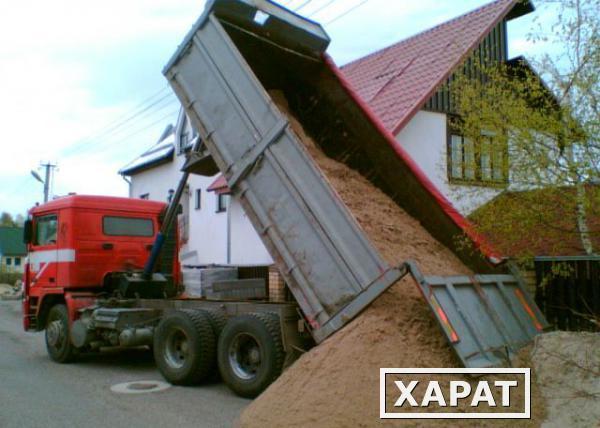 Фото Продажа песка строительного в Волгограде с доставкой