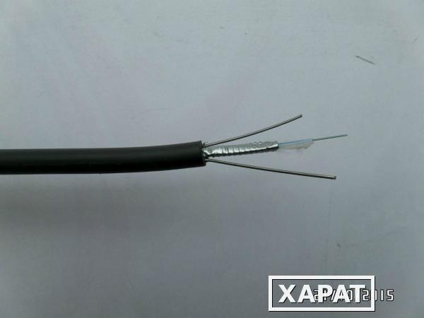Фото Волоконно-оптический кабель бронированный, 12 волокон, для монтажа в канализацию, грунт, кабельный канал