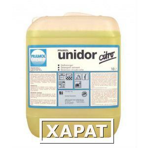 Фото Средство чистящее unidor (10 л; цитрусовый) для санитарной обработки pramol 1007.101