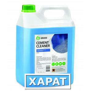 Фото Кислотное моющее средство для очистки полов и других поверхностей от остатков цемента 6.2 кг grass cement cleaner 217101