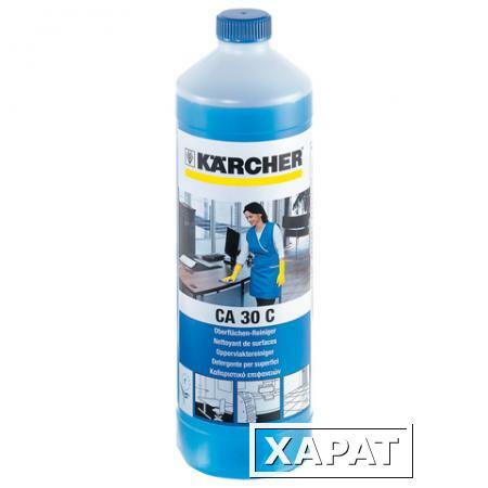 Фото Средство чистящее KARCHER (КЕРХЕР) CA30C, для очистки помещений, концентрат, 1 л, 6.295-698/681.0