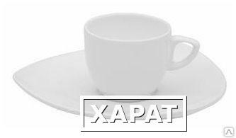 Фото Чашка кофейная с блюдцем Diamante OXFORD / X07W/X06W 7501 XE02