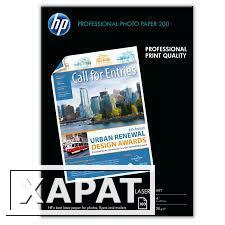 Фото HP Профессиональная матовая фотобумага HP для лазерной печати, 100 листов, A4, 210 x 297 мм, 200 г/м^2