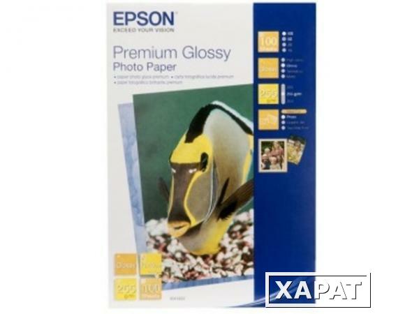 Фото Расходные материалы Epson Premium Glossy Photo Paper, 255 гр/м2, 10 x 15 (100 листов)