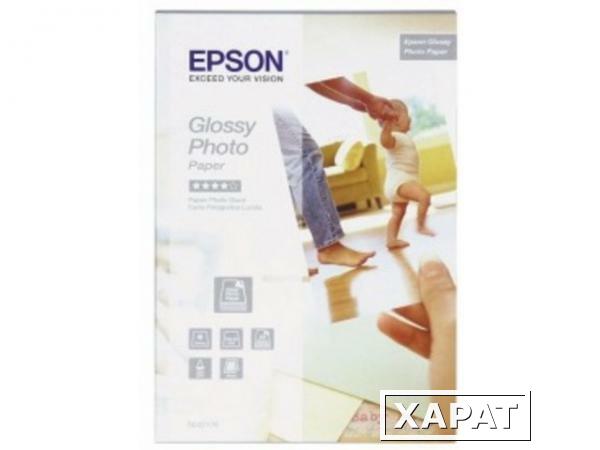 Фото Расходные материалы Epson Glossy Photo Paper 225 гр/м2, 10 x 15 (50 листов)