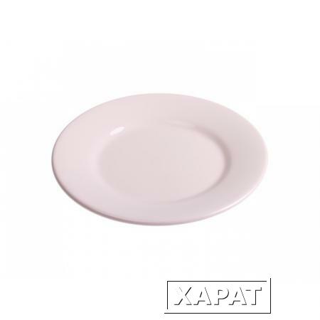 Фото Тарелка десертная керамическая, 198 мм, круглая, серия Лапсеки, лиловая, PERFECTO LINEA (16-119558)