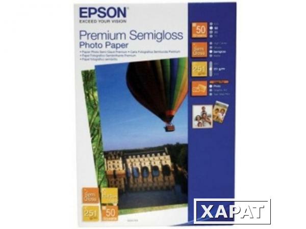 Фото Расходные материалы Epson Premium Semiglossy Photo Paper 260 гр/м2, 10 х 15 (50 листов)