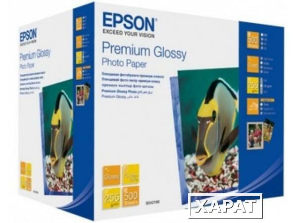 Фото Расходные материалы Epson Premium Glossy Photo Paper 255 гр/м2, 13 х 18 (500 листов)