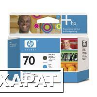 Фото Расходные материалы HP HP 70 Matte Black and Cyan Printhead