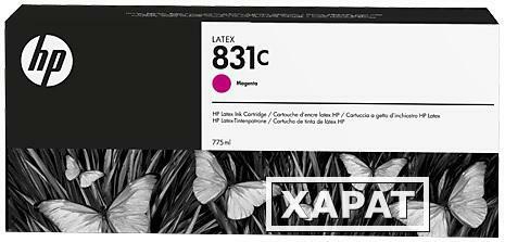 Фото Расходные материалы HP 831C 775-ml Magenta Latex Ink Cartridge