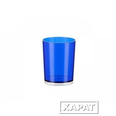Фото Стакан "Joli", синий полупрозрачный, BEROSSI (Литраж 0.3 литра&amp;13;&amp;10;. Размер73 х 101 мм) (АС23610000)