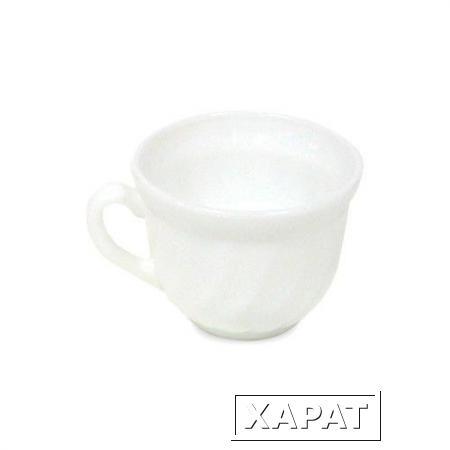 Фото Чашка чайная 190мл стеклокерамика арт. XWB190, в упак. 6/36 шт.