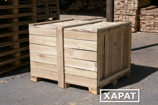 Фото Ящики деревянные крупногабаритные, контейнеры овощные