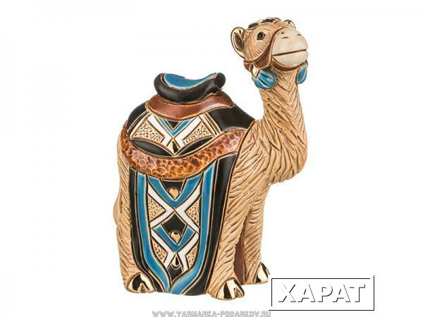 Фото Статуэтка декоративная верблюд 12х6 см, высота 14,5 см,