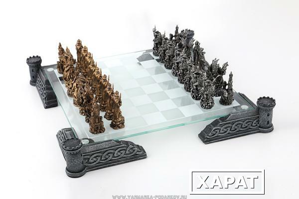 Фото Набор для игры в шахматы 41х41х6 см,