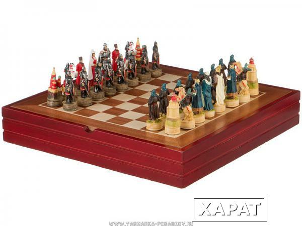 Фото Игра для взрослых шахматы хан батый 36х36х6 см,