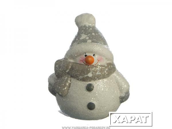 Фото Фигурка снеговик 6х4х7 см, без упаковки