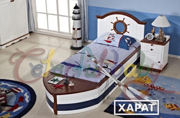 Фото Детская кровать "Пиратский корабль"