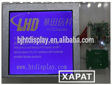 Фото Графический STN синий отрицательный модуль LCD