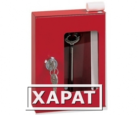 Фото Ключница (шкафчик для ключей) на 1 ключ с молоточком