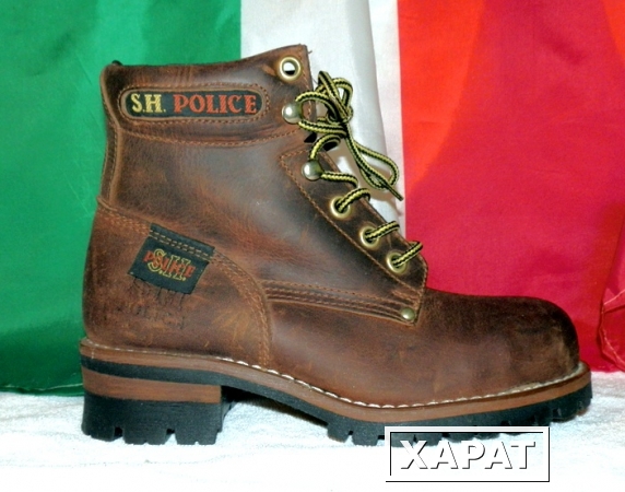 Фото Ботинки детские кожаные фирмы STONE Police производство Италия