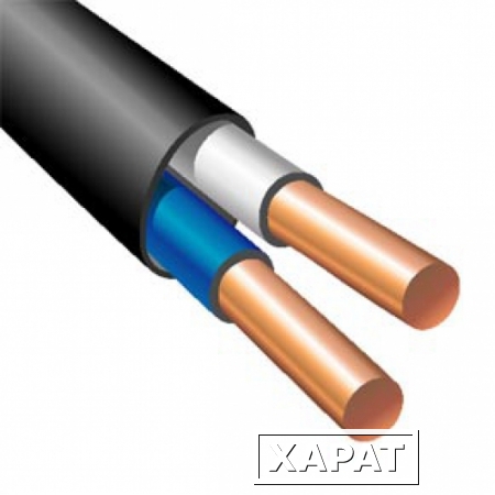 Фото Кабель ВВГз 2х2,5(ож)-1