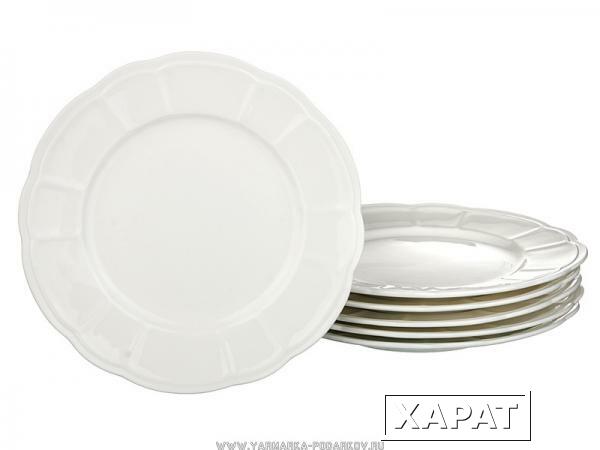 Фото Набор тарелок из 6 шт, ноктюрн диаметр 22 см,