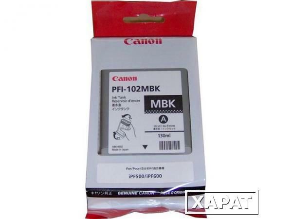 Фото Canon PFI-102MBK