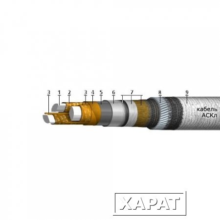 Фото Кабель АСКл-Д 3х70-10