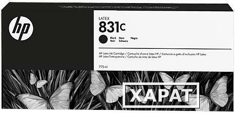 Фото Расходные материалы HP 831C 775-ml Black Latex Ink Cartridge
