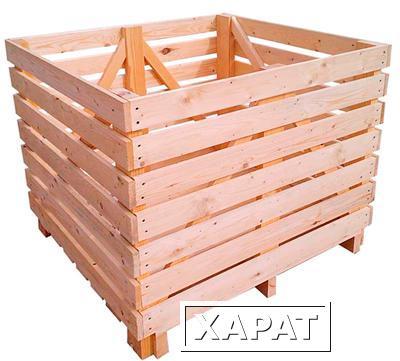 Фото Контейнеры и ящики для овощехранилищ: деревянные, пластиковые, металлические