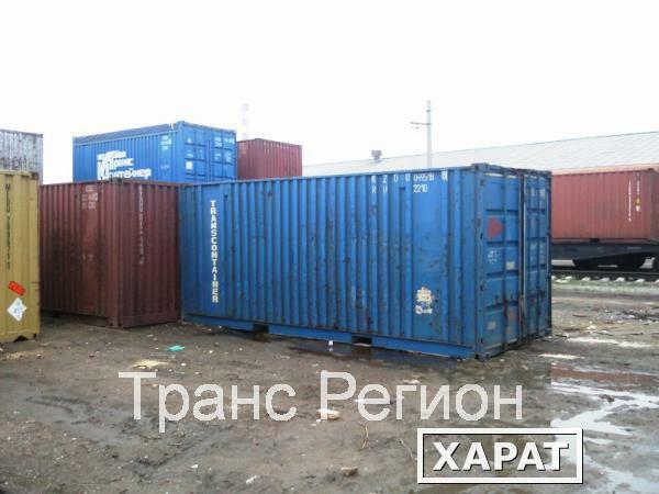 Фото Доставка грузов железнодорожными контейнерами из Москвы по России