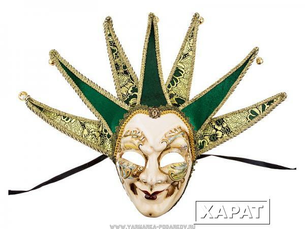 Фото Изделие декоративное маска карнавальная 40х23 см. без упаковки