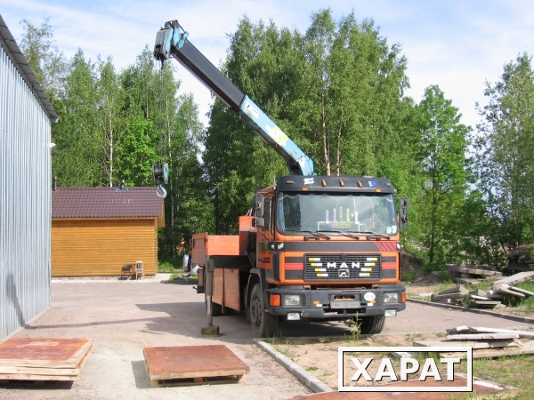 Фото Грузоперевозки манипулятором Санкт-Петербург