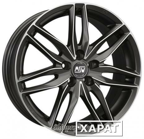 Фото MSW 24 8x18/5x114.3 D73.1 ET45 Matt Gun Metal Full Polished