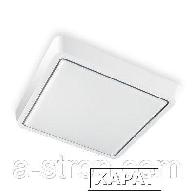 Фото Светильник 12Вт накладной квадратный белый, металл, 6000-6500К, 170 мм