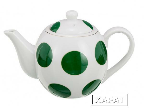 Фото Чайник 750мл зеленый Porcelain Manufacturing (779-053)