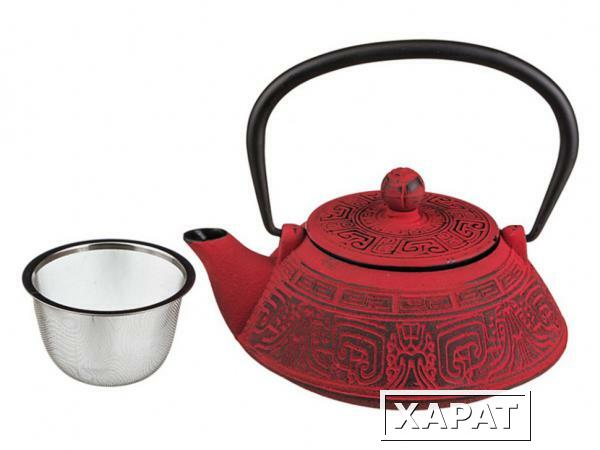 Фото Заварочный чайник чугунный с эмалированным покрытием внутри 800 мл. Ningbo Gourmet (734-045)