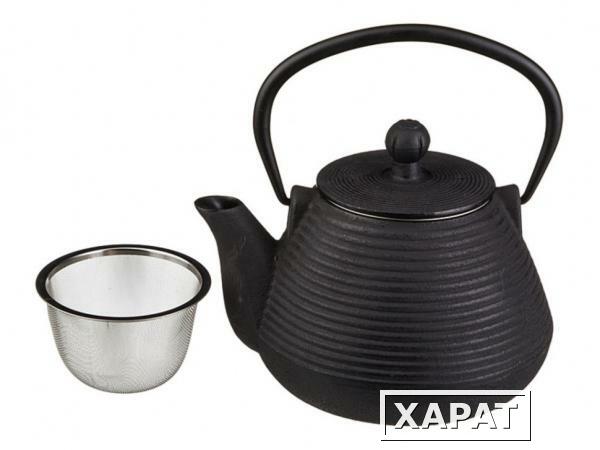 Фото Заварочный чайник чугунный с эмалированным покрытием внутри 1100 мл. Ningbo Gourmet (734-035)