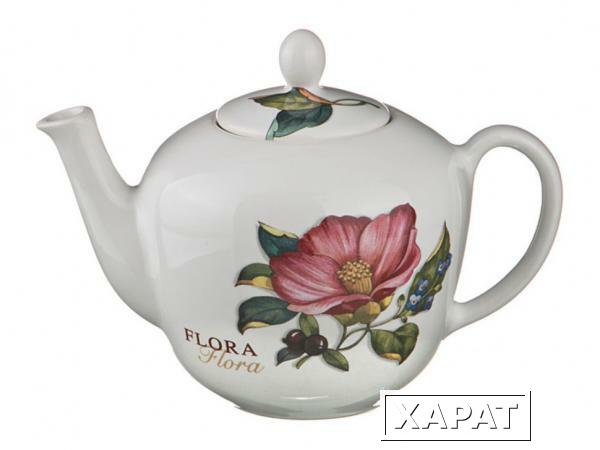 Фото Заварочный чайник "флора" 1200 мл. Nuova Cer (612-330)