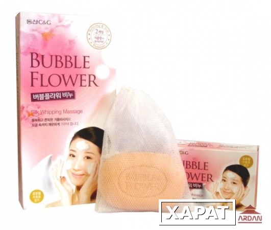 Фото 010885 CLIO Bubble Flower Туалетное мыло с ароматом белого мускуса, объем