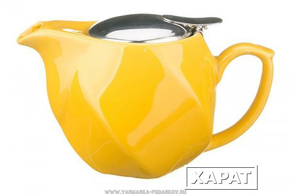 Фото Заварочный чайник 500 мл, желтый
